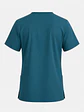Polera Médica Cargo Hombre Cuello en V Antifluido Verde Petroleo | Egida - Miniatura 4