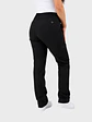 Pantalón Clínico Cargo Recto Hana Mujer Negro Antifluido | Linea Aesthetic - Miniatura 3