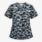 Polera Médica Antifluido Hombre Camuflaje Urbano Gris  - Miniatura 3