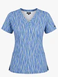Blusa Médica Estampada Glaciar Turquesa - Miniatura 3