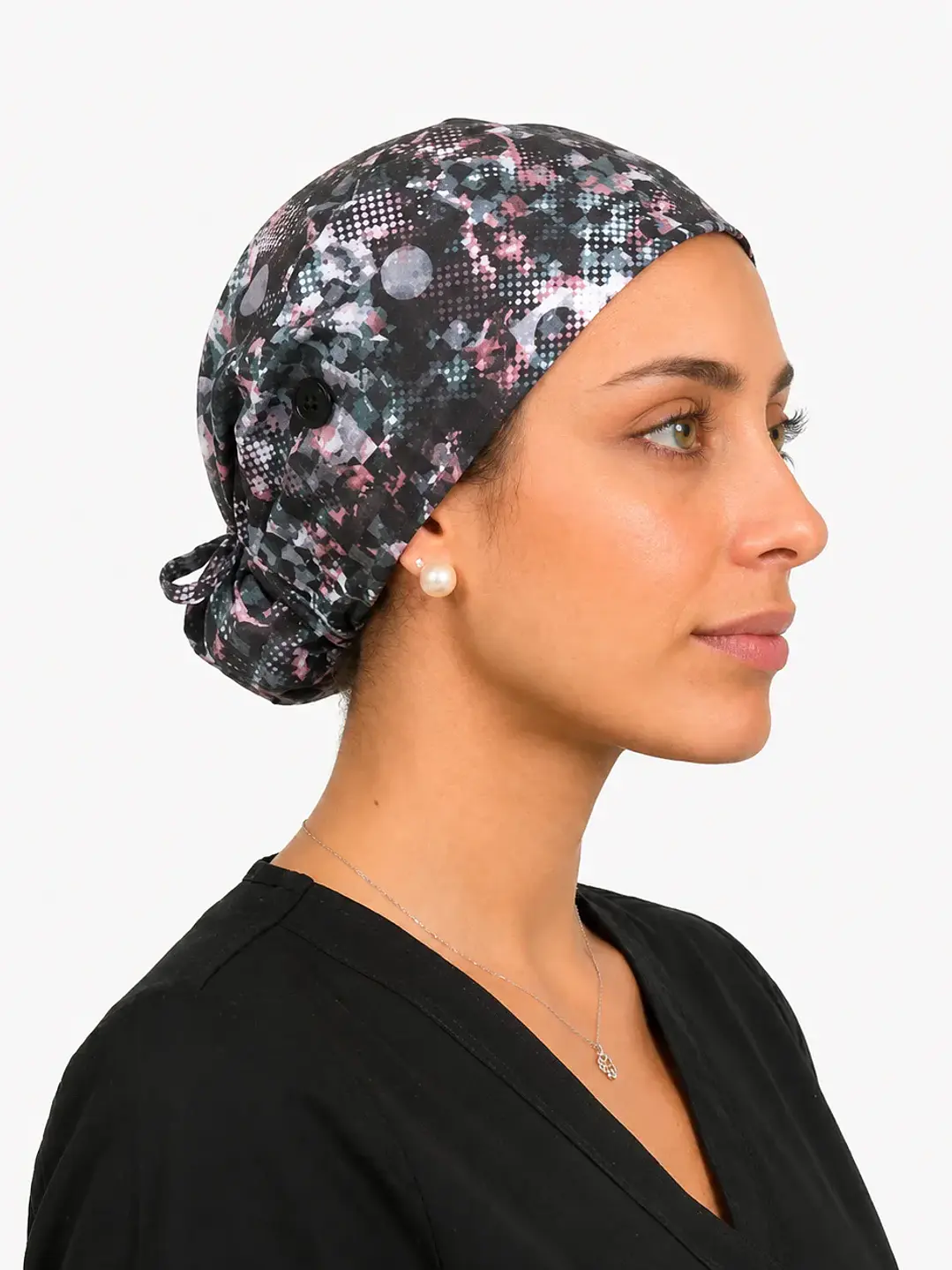 Gorro Médico  Estampado Galaxia Mujer  - Uniformes clínicos Égida Chile
