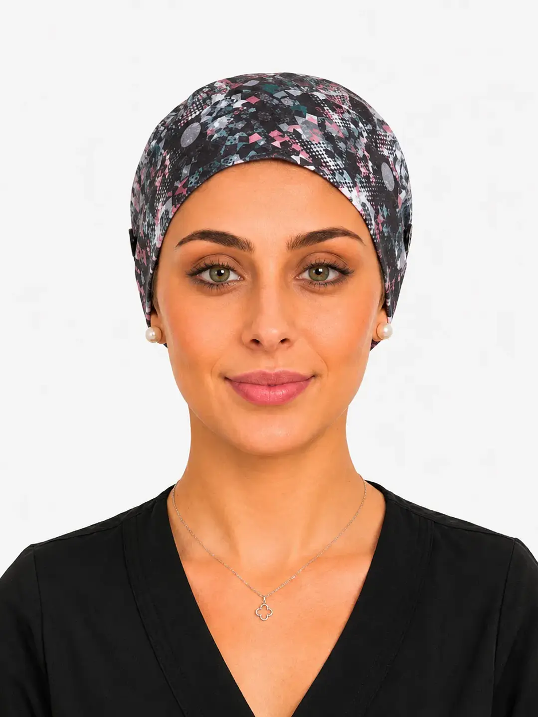 Gorro Médico  Estampado Galaxia Mujer  - Uniformes clínicos Égida Chile
