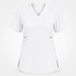 Blusa Clínica Cargo Antifluido Elasticado color Blanco para Mujer - Miniatura 3