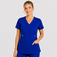 Blusa Clínica Cargo Antifluido Elasticada color Azul Rey para Mujer - Miniatura 1