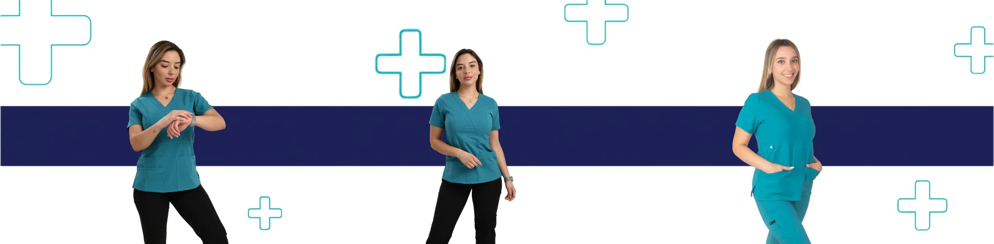 Uniformes Clínicos Turquesa