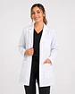 Bata Clínica Blanca Antifluido para Mujer | Égida Uniformes - Miniatura 3
