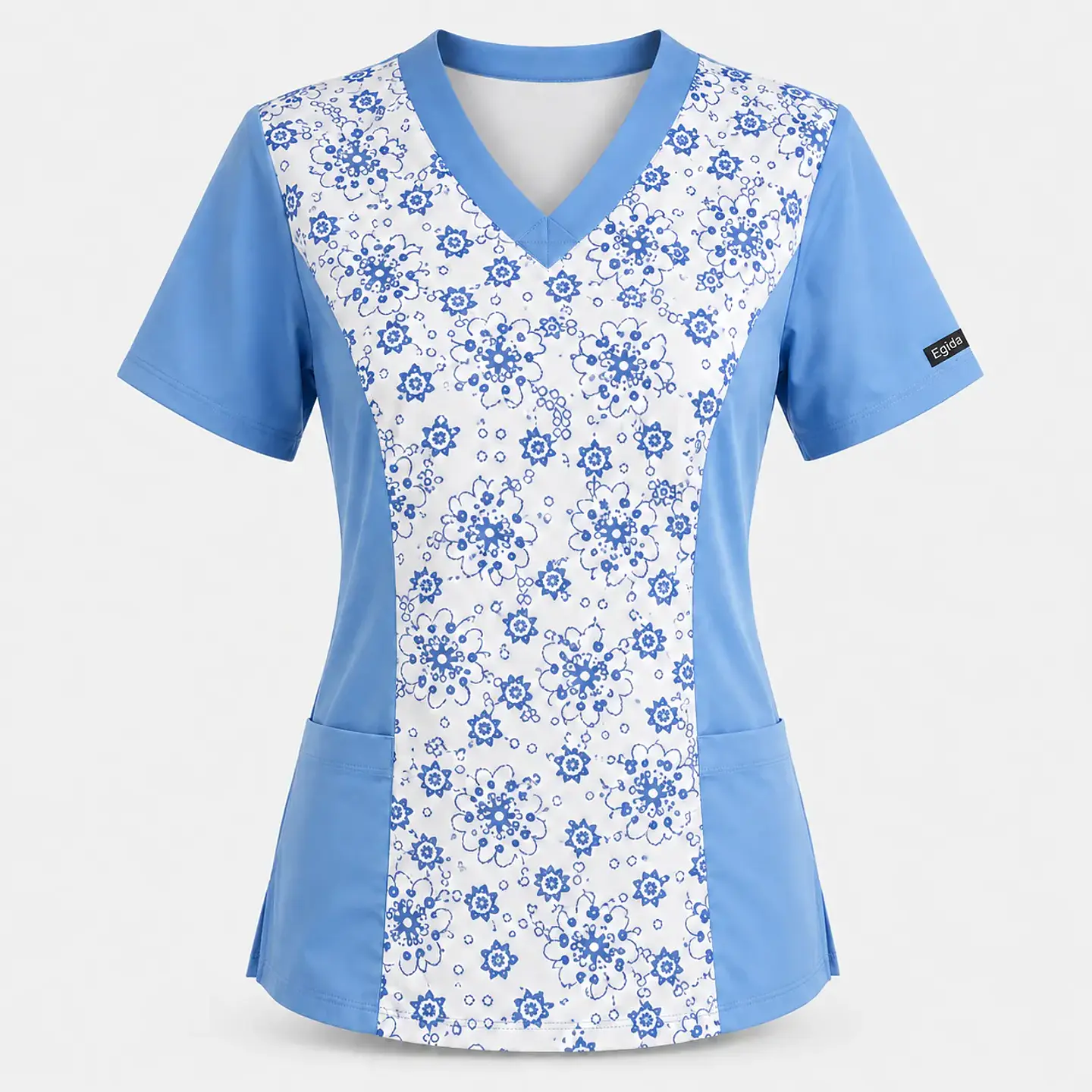 Blusa Clínica  Estampada Cielo Floral 3