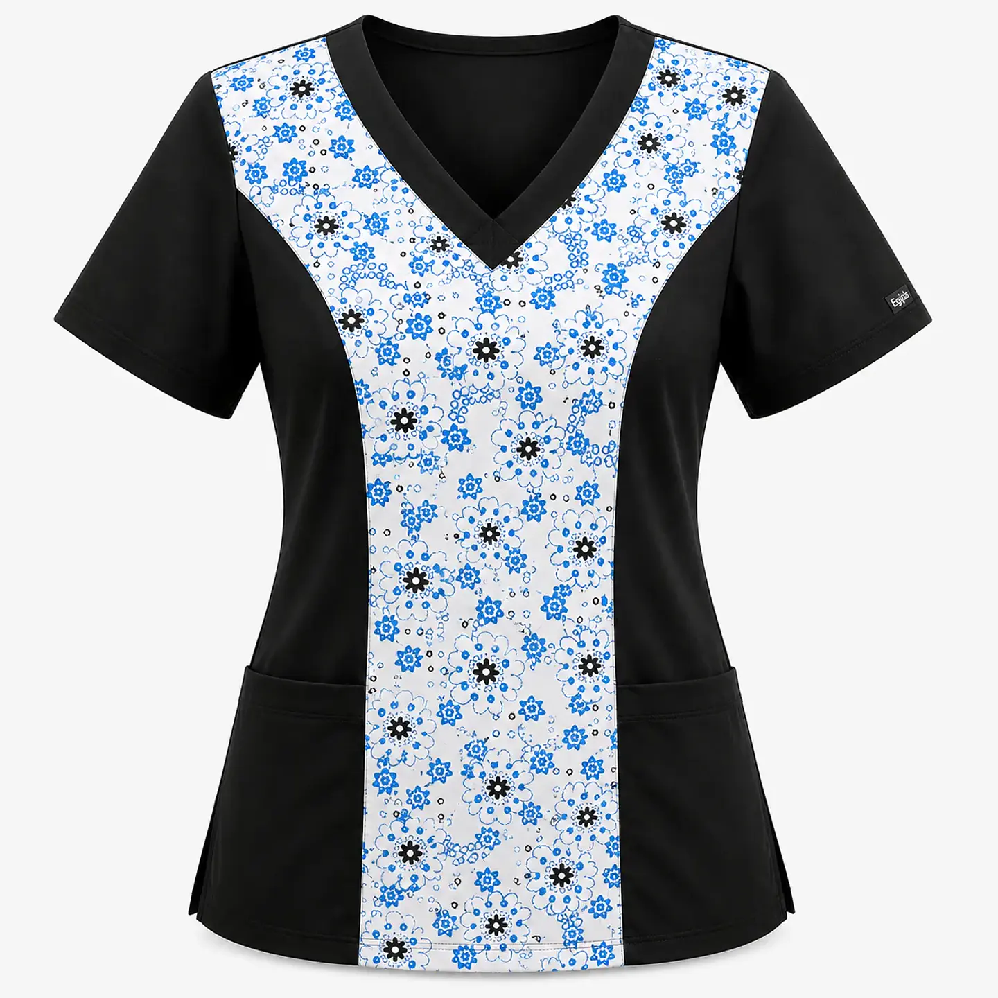Blusa Clínica Estampada Noche Floral  3