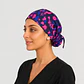 Gorro Clínico Estampado Zafiro Salvaje con Botones - Miniatura 1