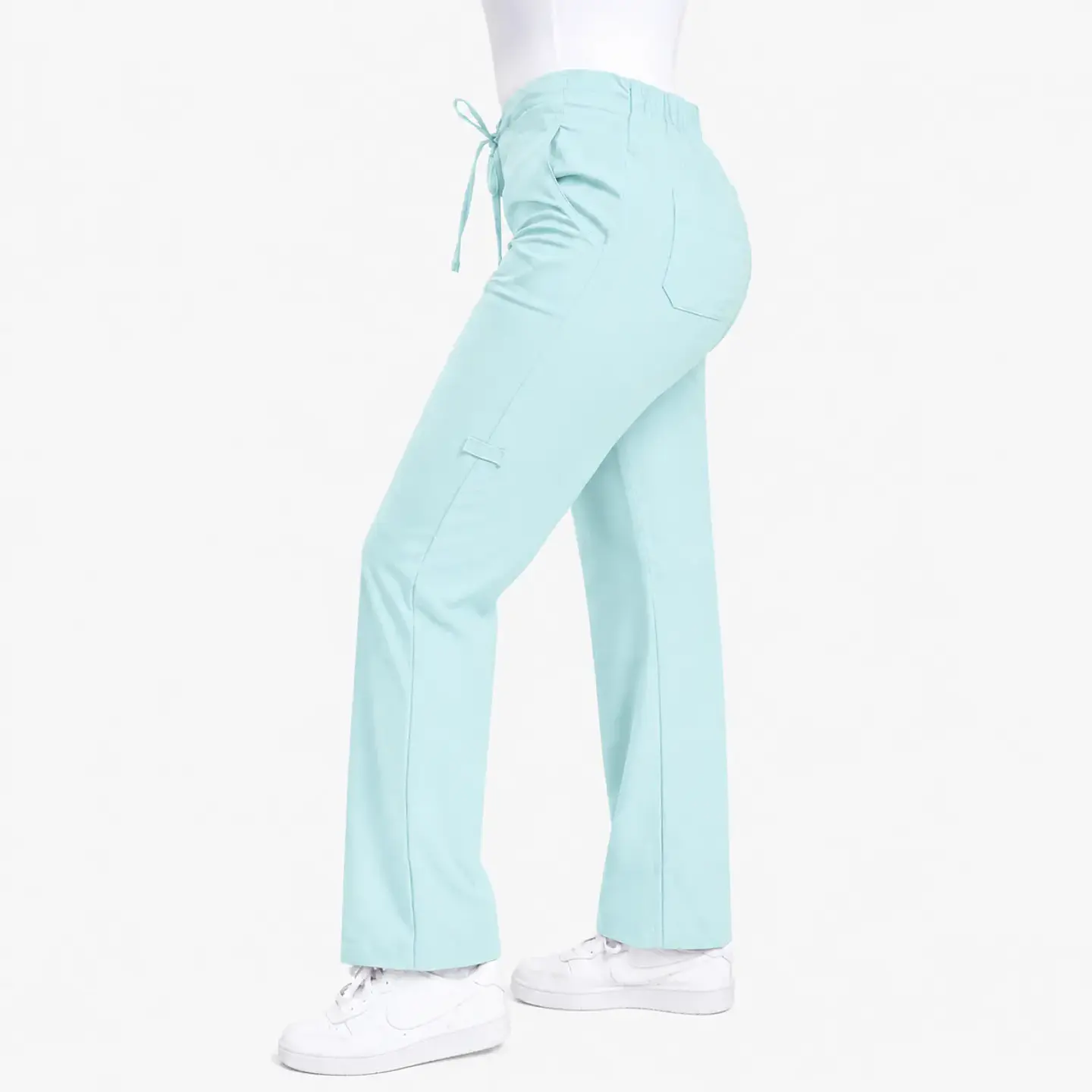 Pantalón Clínico Modelo Cargo Antifluido Menta 3