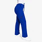 Pantalón Clínico para Mujer Modelo Cargo Antifluido Elasticado Azul Rey - Miniatura 1