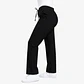 Pantalón Clínico para Mujer Modelo Cargo Antifluido Elasticado Negro - Miniatura 4