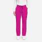 Pantalón Clínico para Mujer Modelo Cargo Antifluido Elasticado Fucsia - Miniatura 2
