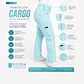 Pantalón Clínico para Mujer Modelo Cargo Antifluido Elasticado Menta - Miniatura 6