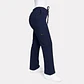 Pantalón Clínico para Mujer Modelo Cargo Antifluido Elasticado Azul Marino - Miniatura 1