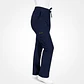 Pantalón Clínico para Mujer Modelo Cargo Antifluido Elasticado Azul Marino - Miniatura 5