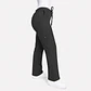 Pantalón Clínico para Mujer Modelo Cargo Antifluido Elasticado Gris marengo - Miniatura 1