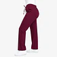 Pantalón Clínico para Mujer Modelo Cargo Antifluido Elasticado Ciruela - Miniatura 4