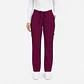 Pantalón Clínico para Mujer Modelo Cargo Antifluido Elasticado Ciruela - Miniatura 2