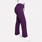 Pantalón Clínico para Mujer Modelo Cargo Antifluido Elasticado Morado - Miniatura 1