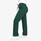 Pantalón Clínico para Mujer Modelo Cargo Antifluido Elasticado Verde Botella - Miniatura 4