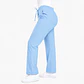 Pantalon Modelo Cargo Elasticado Antifluido Celeste paquete vela - Miniatura 4