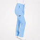 Pantalon Modelo Cargo Elasticado Antifluido Celeste paquete vela - Miniatura 5