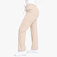Pantalón Clínico para Mujer Modelo Cargo Antifluido Elasticado Beige - Miniatura 4