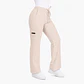 Pantalón Clínico para Mujer Modelo Cargo Antifluido Elasticado Beige - Miniatura 3