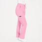 Pantalón Clínico para Mujer Modelo Cargo Antifluido Elasticado Rosado - Miniatura 5