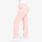 Pantalón Clínico para Mujer Modelo Cargo Antifluido Elasticado Damasco - Miniatura 4