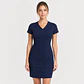 Vestido Clínico Stella Azul Marino Antifluido - Miniatura 2