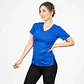 Blusa Clínica Cargo Flex Azul Rey Premium  - Miniatura 2