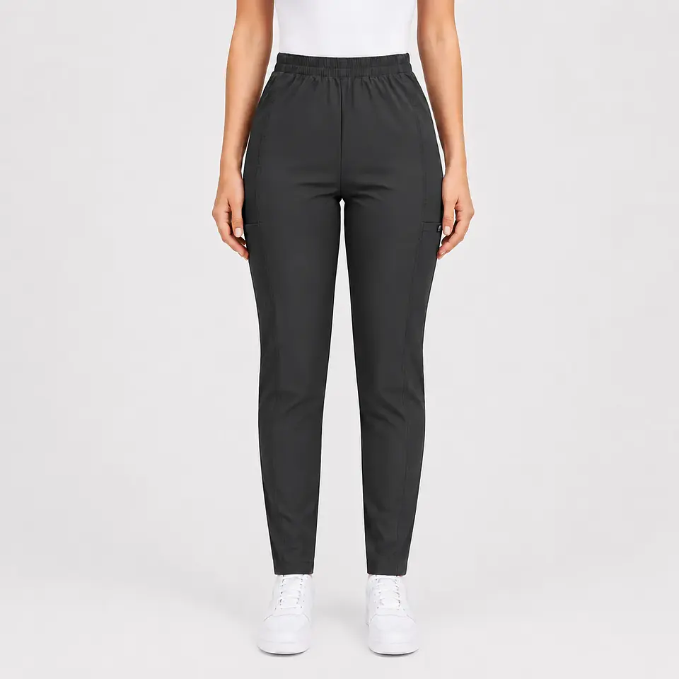 Pantalón Clínico Pitillo Antifluido para Mujer- Gris 3