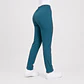 Pantalón Clínico Pitillo Antifluido para Mujer – Verde Petróleo - Miniatura 2