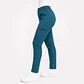 Pantalón Clínico Pitillo Antifluido para Mujer – Verde Petróleo - Miniatura 1