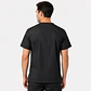 Polera Médica Ares Flex para Hombre – Negro - Miniatura 3