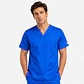 Polera Médica Ares Med Comfort Flex para Hombre – Azul Rey - Miniatura 2