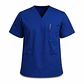 Polera Médica Ares Med Comfort Flex para Hombre – Azul Marino - Miniatura 4