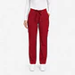 Pantalón Médico Cargo Antifluido para Mujer – Rojo Borgoña - Miniatura 2