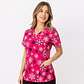 Blusa Clinica Estampada Copos de Invierno  - Miniatura 2