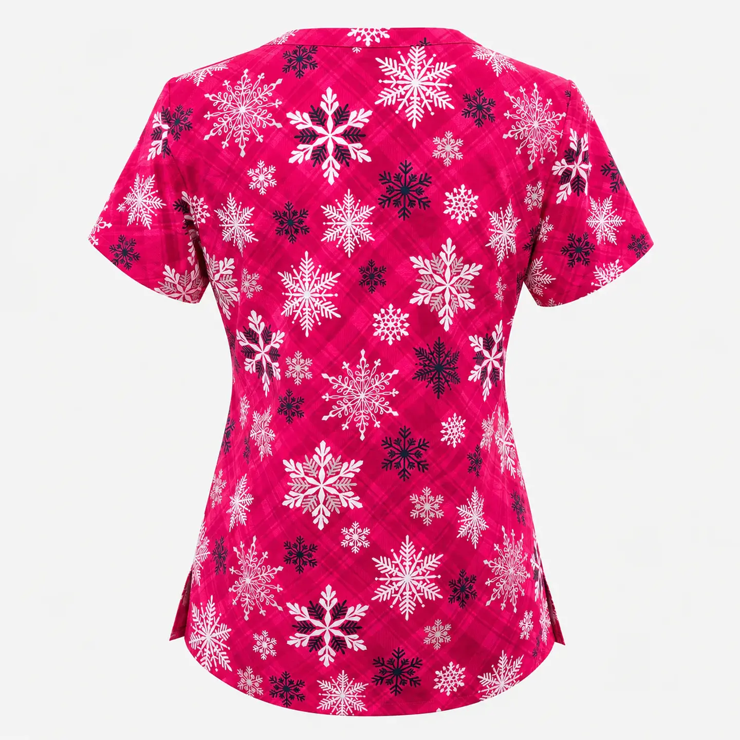 Blusa Clinica Estampada Copos de Invierno  3