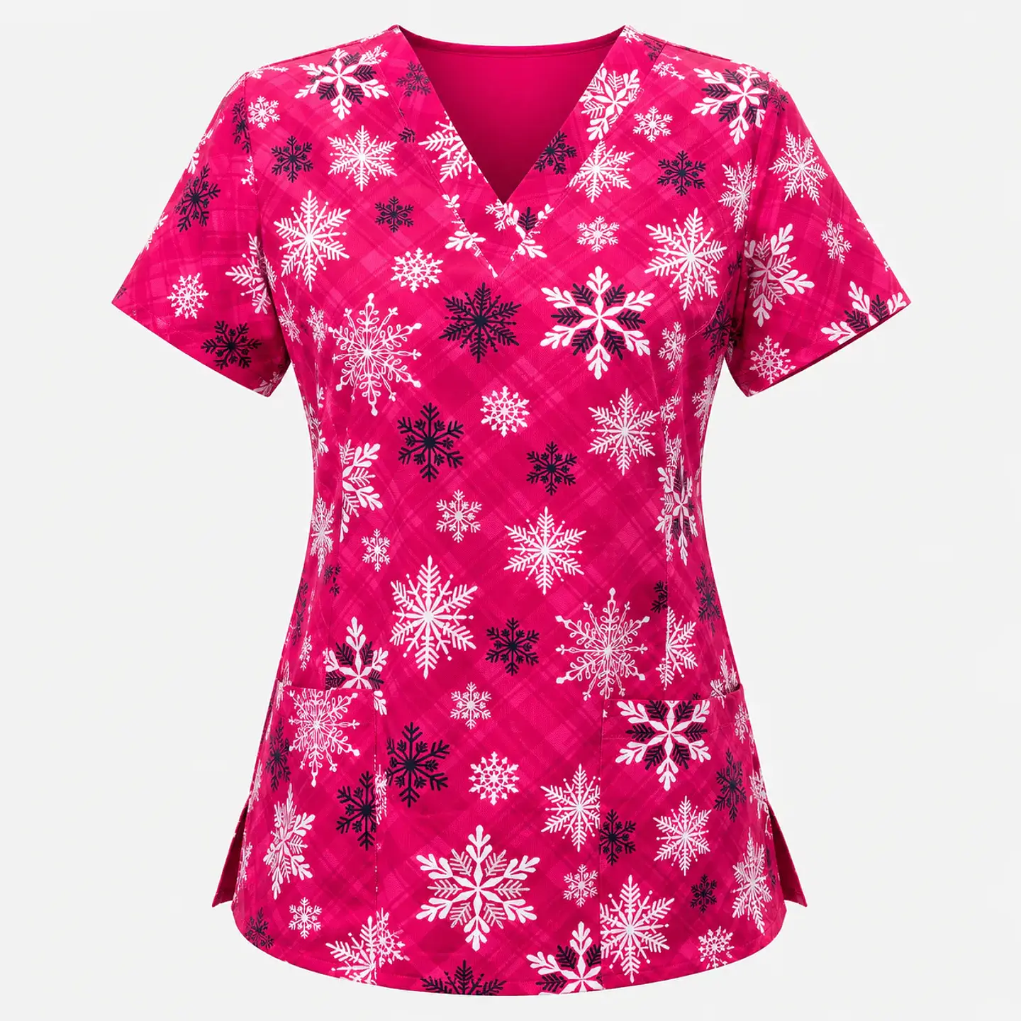 Blusa Clinica Estampada Copos de Invierno  4