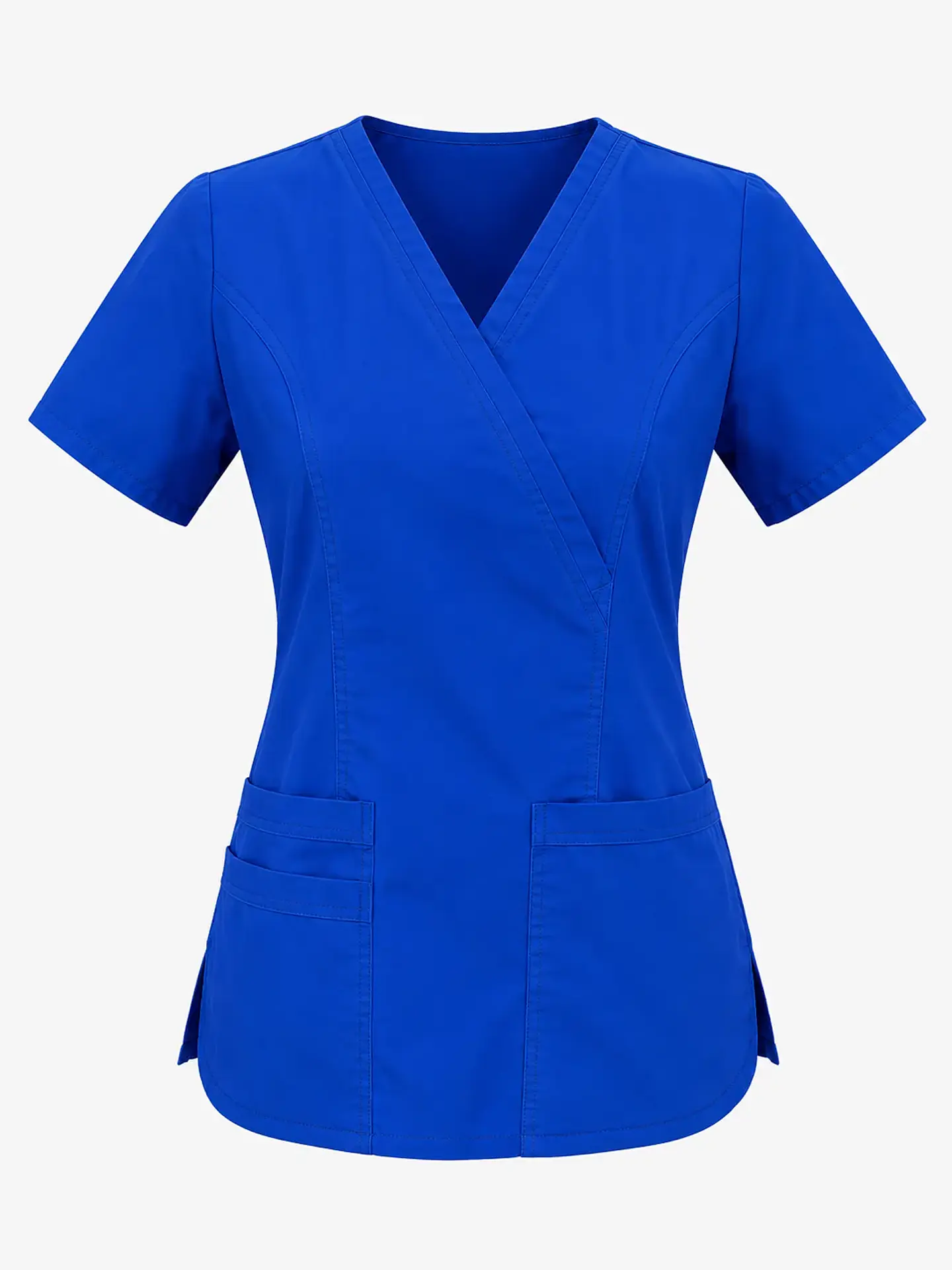 Blusa Clínica Mujer Vera Azul Rey Antifluido  3