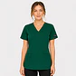 Blusa Clínica Mujer Iris Verde Botella Antifluido  - Miniatura 2
