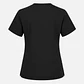 Blusa Clínica Mujer Flex Negra  - Miniatura 3