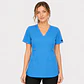 Blusa Clínica Mujer Cargo Antifluido Celeste Cielo  - Miniatura 2