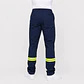 Pantalón Clínico Cargo Poplin Azul Marino con Huincha Reflectante para Hombre - Miniatura 3