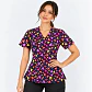 Blusa Clínica Estampada Corazones de Colores  - Miniatura 2