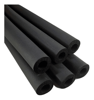 Aislante 1/4 x 3/8 6mm INT 2Mts tubería cobre de refrigeración Aire Acondicionado